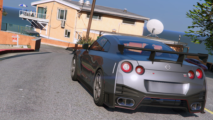 машины Nissan GTR v2.1 для GTA 5